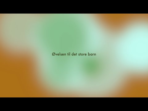 Emne: Traumer - Øvelsen til det store barn