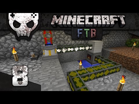 Minecraft Mindcrack Feed The Beast Ep 8: Under pressure