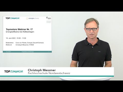 Topmotors Webinar Nr. 17: Energieeffizienz bei Kälteanlagen