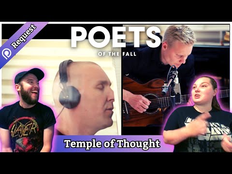 SO RAW. SO POWERFUL | Partners React to Poets of the Fall - Temple of Thought #reaction