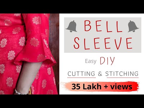 Bell Sleeve ! Easy Bell Sleeve Design Cutting and...