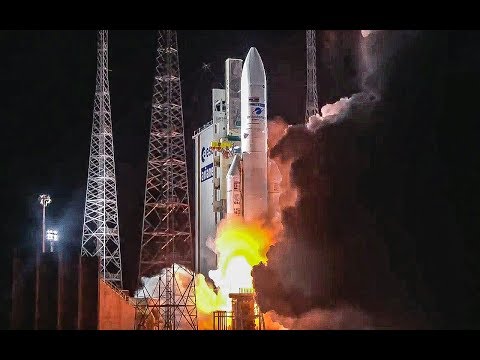 Succès du 100e lancement d'Ariane 5, Centre Spatial Guyanais, Kourou - #arianespace #CNES #Ariane