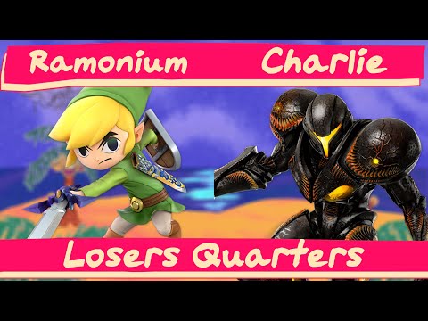 [UVDS: Agosto] Losers Quarter Final - Ramonium (Toon Link) VS Charlie (Dark Samus)