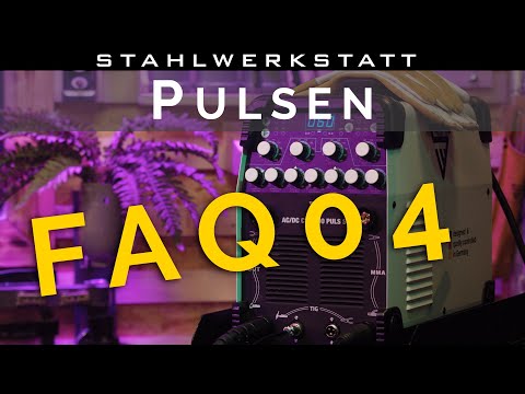 FAQ 04 WIG Schweißen - Pulsfunktion - short + long Puls, Frequenz und Impulsweite - einfach erklärt