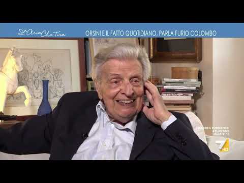 Le parole al vetriolo di Furio Colombo contro Alessandro Orsini: "Un personaggio troppo piccolo ...