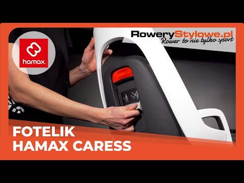 Fotelik rowerowy Hamax Caress - prezentacja i montaż