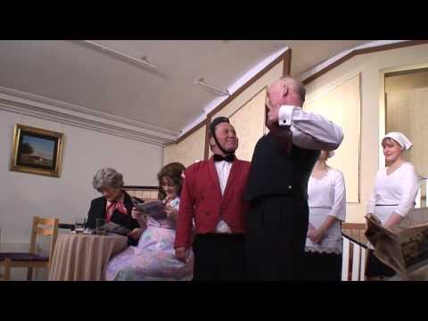 Majken, Kurt og Dennis på de skrå brædder