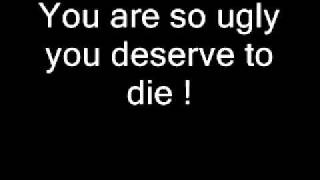 Six feet Under -Ugly with lyrics