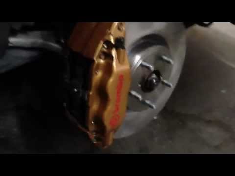 2006 Subaru STI WRX Brembo Brake Job Front How to DIY Turbo AWD