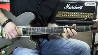 Video thumbnail for EPIPHONE ES-333 Tom Delonge by session