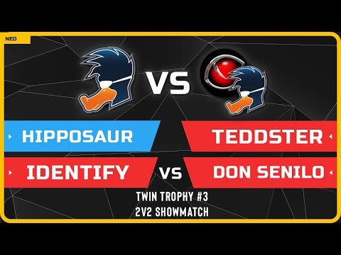 WC3 - Twin Trophy #3 - Hipposaur & iDentify vs DonSenilo & Teddster (2v2)