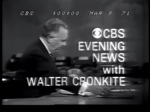 CBS Evening News (March 9, 1971)