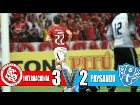 Melhores Momentos - Internacional 3 x 2 Paysandu : 25/08/17