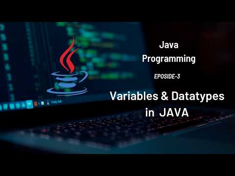 Variables Datatypes In Java Java Full Course Eposide 3