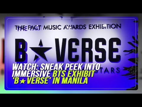 WATCH: Sneak peek into immersive BTS exhibit 'BVERSE' in Manila ABS-CBN News