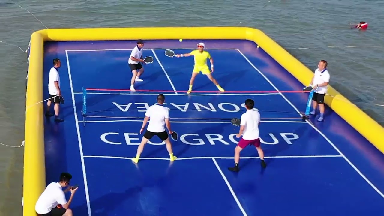 Floating Pickleball giữa Vịnh Bái Tử Long