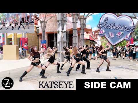 [DANCE IN PUBLIC / SIDE CAM] KATSEYE 'Internet Girl' | DANCE COVER | Z-AXIS FROM SINGAPORE