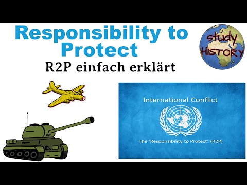 R2P simply explained | The concept of the Humanitarian Responsibility to Protect simply explained