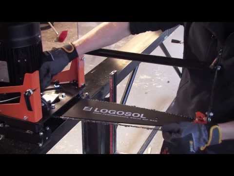 E8 Speed Saw | New Stronger Electric Saw for High-Efficiency Log Sawing | LOGOSOL