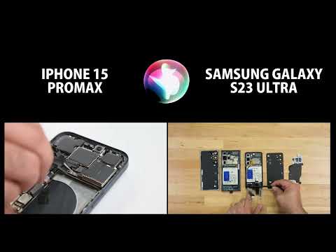 iPhone 15 Pro Max Teardown vs Samsung S23 Ultra Camera Battle!