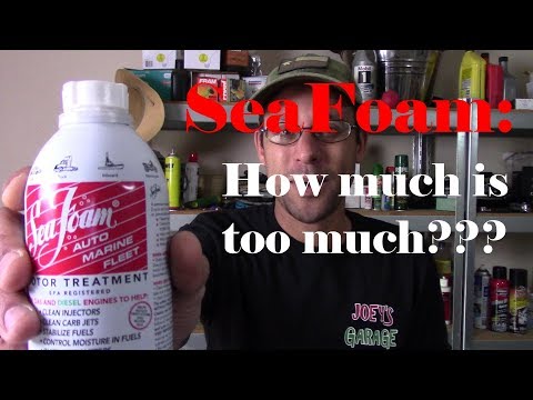 Seafoam Fueled Gas Engine