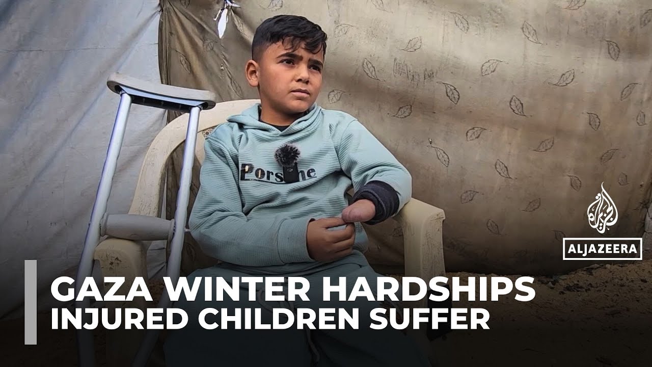 Severe weather in Gaza hits vulnerable and wounded most in Israel’s war