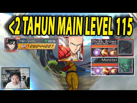 🔥🔥YVMC LEVEL 115 STELAH HAMPIR 2 TAHUN MAIN OPM!! - ONE PUNCH MAN:The Strongest