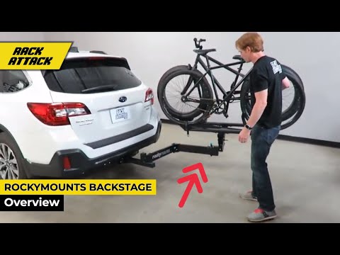 RockyMounts BackStage Swing Away Platform Bike Hitch Rack Overview (2018)