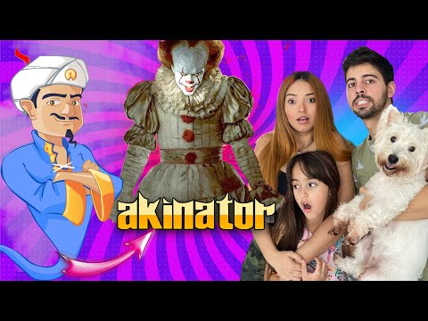 O AKINATOR CONHECE O PALHAÇO PENNYWISE ? Enganamos ele! (IT A COISA)