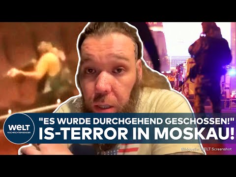 TERROR IN RUSSLAND: IS bekennt sich zu Anschlag in Moskau! Angreifer wohl weiter auf der Flucht!