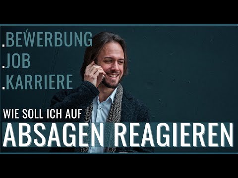 Bewerbung: Auf Absagen reagieren