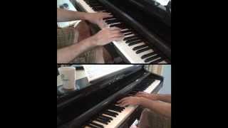 preview picture of video 'Edvard Grieg—Waltz Caprice in E Minor: Four Hand Piano Duet'
