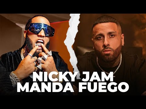 NICKY JAM le manda fuego a EL ALFA ¿Que será?