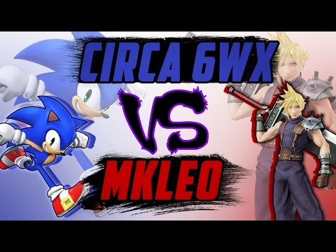 MKleo(Cloud) vs Circa 6WX(Sonic) Exhibition Set - Super Smash Bros Wii U