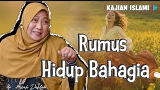Download lagu THE FORMULA FOR A HAPPY LIFE - Dr. Aisah Dahlan mp3