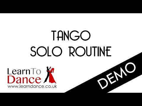 Tango Solo Routine Demo - Baby You Are Really Hurting Me by Aldenmark Niklasson feat Edie - Jun 2020