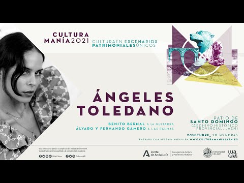 CULTURAMANÍA 2021. Ángeles Toledano en concierto