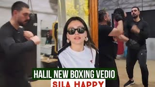 Halil Ibrahim Ceyhan New Boxing Vedio !Sila Turkoglu Happy and Busy