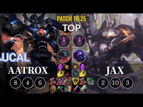 KT Ucal Aatrox vs Jax Top - KR Patch 10.25