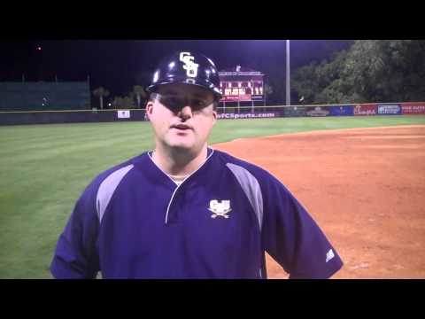 Baseball vs CofC Coach Lake Postgame Interview