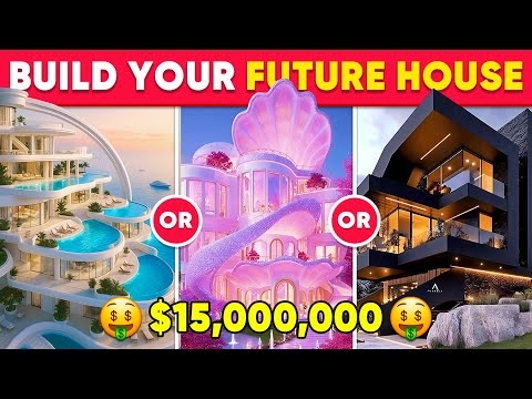 Would You Rather - Build Your Ultimate Future Mansion 🏡🚀💎🤖 | Daily Quiz