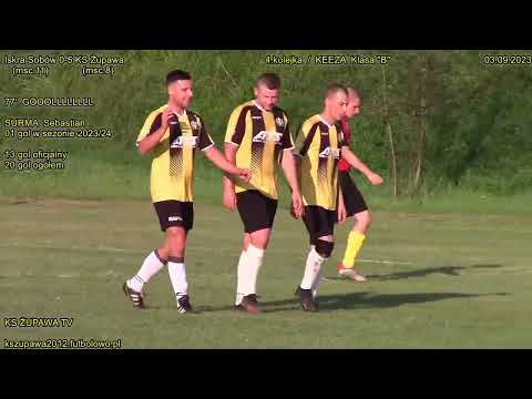 Skrót meczu: Iskra Sobów - KS Żupawa (03.09.2023) Klasa "B"
