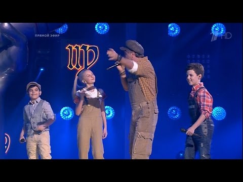The Voice Kids RU 2016 Kirill, Alexandra, Marsel and S.Pavliashvili — «Небо на ладони»