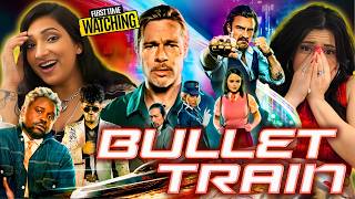 BULLET TRAIN ! MOVIE REACTION | First Time Watching (2022) Brad Pitt is Hilarious ! Bad Bunny Too !