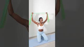 3 Best Back Exercises | with resistance band exercised #backworkout