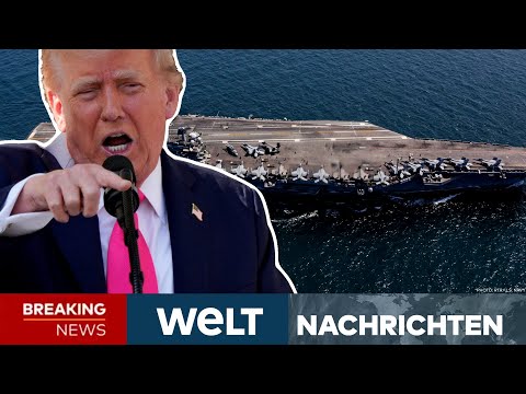IRAN: "Wir sind bereit!" Donald Trump schickt weiteres Kriegsschiff! USA vor Militärschlag! | LIVE