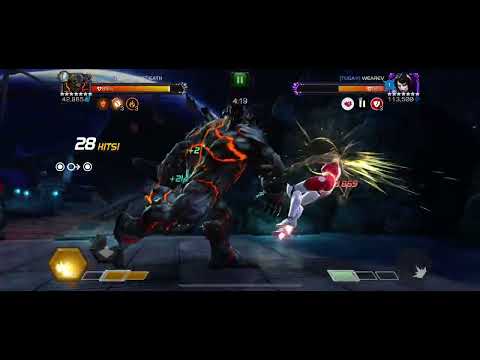 Deathless King Groot vs Omega Sentinel Tile 3 AW S61