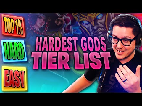 HARDEST GODS TIER LIST - SMITE 2