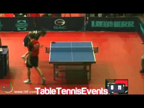 Zhou Yu Vs Jakub Kosowski: Round 1 [Austrian Open 2013]