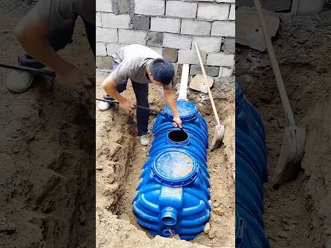 PE septic tank installation: An ideal wastewater treatment solution that is eco-friendly and durable